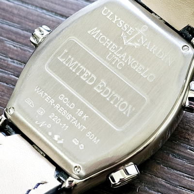 Швейцарские часы Ulysse Nardin Michelangelo Gigante UTC Dual Time