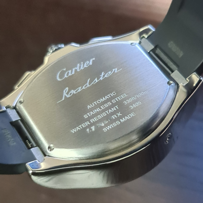 Швейцарские часы Cartier Roadster Chronograph