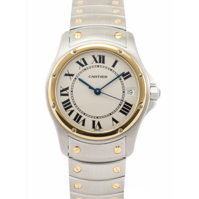 Швейцарские часы Cartier Santos Ronde 33 mm