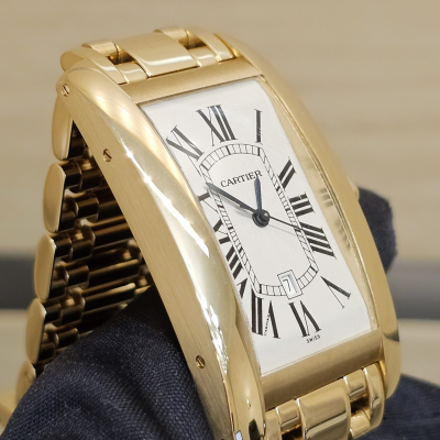 Швейцарские часы Cartier  Tank Americaine Large