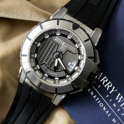 Швейцарские часы Harry Winston Ocean Sport Zalium