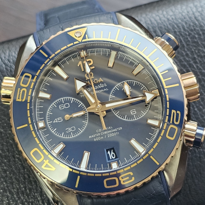 Швейцарские часы Omega Seamaster Planet Ocean 600 M Co-Axial Master CHRONOMETER Chronograph 45.5 mm