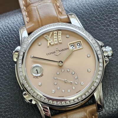 Швейцарские часы Ulysse Nardin Dual Time Lady
