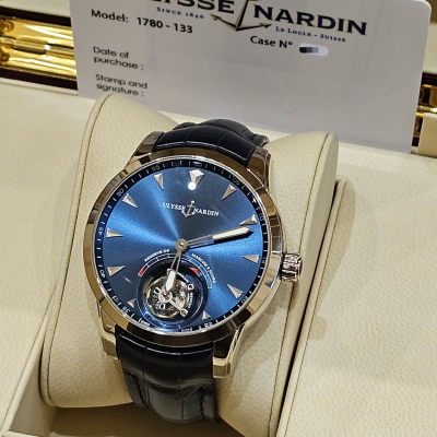 Швейцарские часы Ulysse Nardin Tourbillon Ulysse Anchor