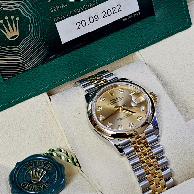 Швейцарские часы Rolex Datejust 31 мм
