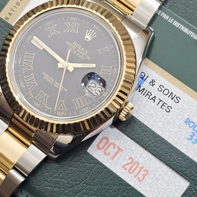 Швейцарские часы Rolex Oyster Datejust Steel and Yellow Gold 41mm