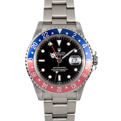 Швейцарские часы Rolex GMT Master 40 mm Faded Pepsi