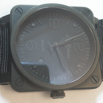 Швейцарские часы Bell & Ross BR03-92 Phantom Automatic 42mm