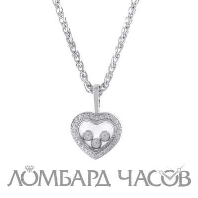 Подвеска Chopard  Happy Diamonds Hearts Pendant