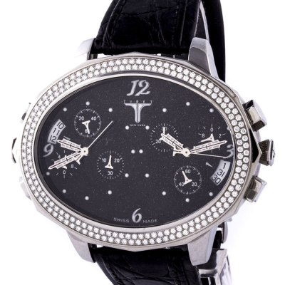 Швейцарские часы Tiret Second Chance Quartz Shell Chronograph Diamond