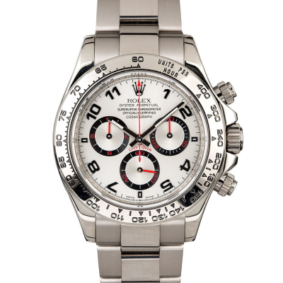 Швейцарские часы Rolex Daytona White Gold