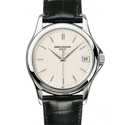 Швейцарские часы Patek Philippe Calatrava White Gold