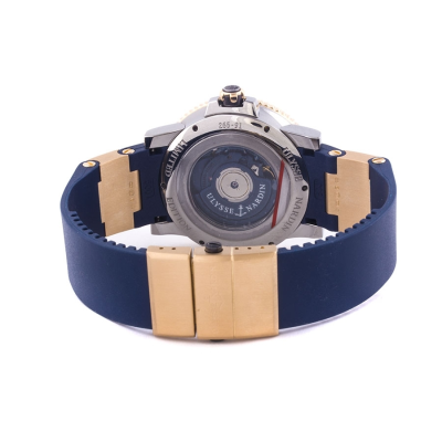 Швейцарские часы Ulysse Nardin Maxi Marine Diver Hammerhead Shark Steel/Gold