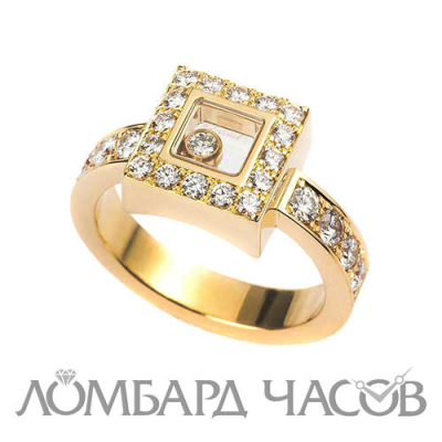 Кольцо Chopard Happy Diamonds Square Ring
