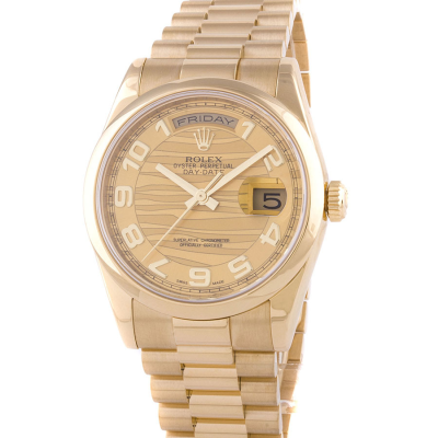 Швейцарские часы Rolex Day-Date Yellow Gold 36 mm