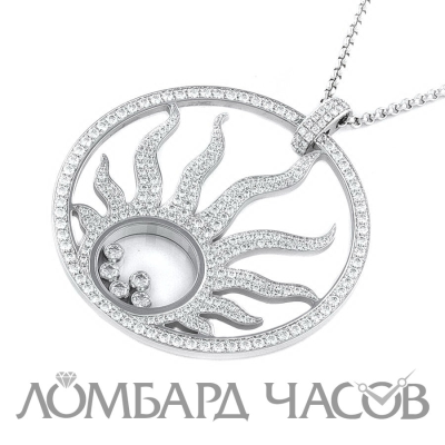 Подвеска Chopard Happy Diamonds Sun Pendant Necklace