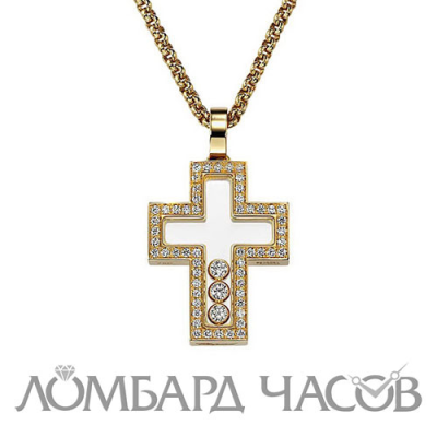 Подвеска Chopard Cross Pendant Diamonds