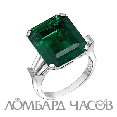 Кольцо Кольца  с изумрудом 9.20 ct Колумбия