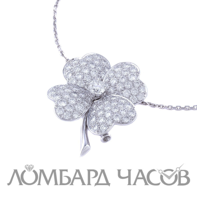 Подвеска Van Cleef & Arpels Cosmos Diamond Large Size Clip-Pendant