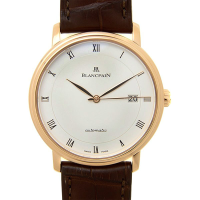 Швейцарские часы Blancpain  Villeret Ultra Slim Date 34 mm