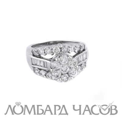 Кольцо No name  с бриллиантами