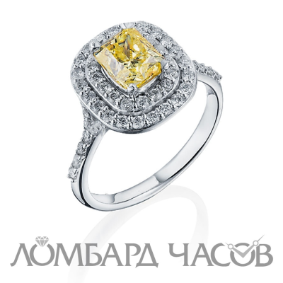 Кольцо No name  с бриллиантом 1.50ct