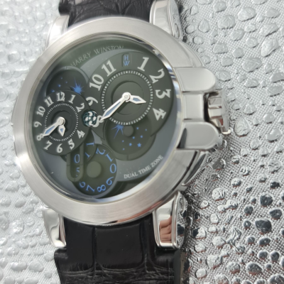 Швейцарские часы Harry Winston Ocean Dual Time