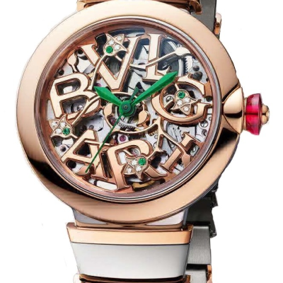 Швейцарские часы Bvlgari LVCEA Sceleton