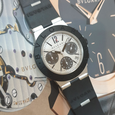 Швейцарские часы Bvlgari Diagono Aluminium Automatik Chronograph