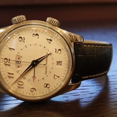 Швейцарские часы Girard-Perregaux Traveller II Alarm GMT