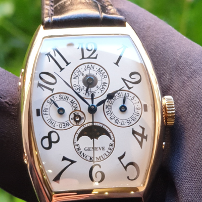 Швейцарские часы Franck Muller Cintree Curvex Perpetual Calendar