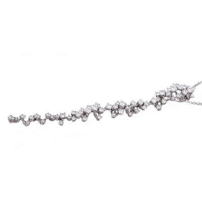 Подвеска Mikimoto колье с бриллиантами и жемчугом