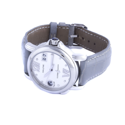 Швейцарские часы Ulysse Nardin Dual Time Ladies 37 mm