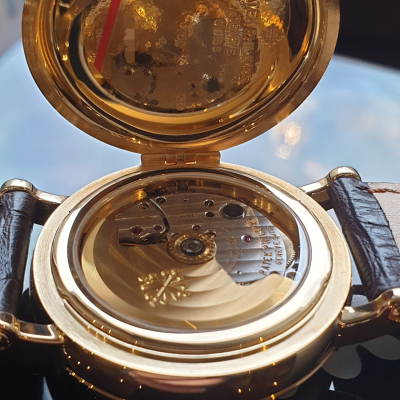 Швейцарские часы Patek Philippe Grand Complications Perpetual Calendar Yellow Gold 38mm