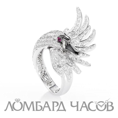 Кольцо Boucheron Cypris, The Swan Family