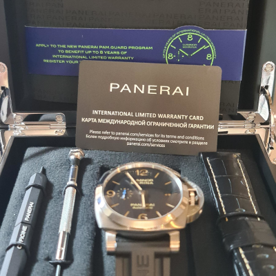 Швейцарские часы Panerai PANERAI PAM01312 Luminor Marina 1950 3 Days 3 Days Automatic Acciaio