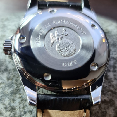 Швейцарские часы Omega De-Ville Co‑Axial GMT