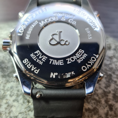 Швейцарские часы Jacob & Co. Five Time Zone Quartz