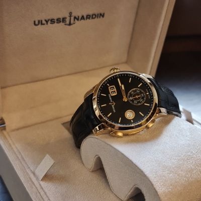 Швейцарские часы Ulysse Nardin Dual Time Big Date 42 mm