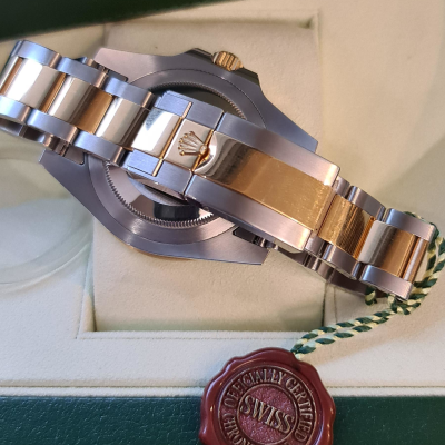 Швейцарские часы Rolex GMT-Master II 40mm Steel and Yellow Gold