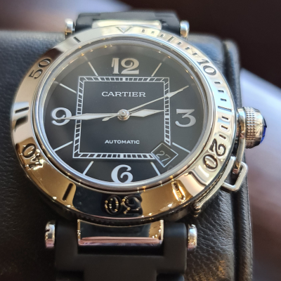 Швейцарские часы Cartier Pasha Seatimer 40 mm