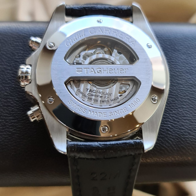 Швейцарские часы Tag Heuer Grand Carrera Calibre Сhronograph 43 mm