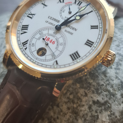 Швейцарские часы Ulysse Nardin Marine Chronometer 38 mm
