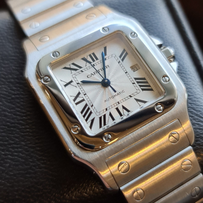 Швейцарские часы Cartier Santos Galbee 29 mm
