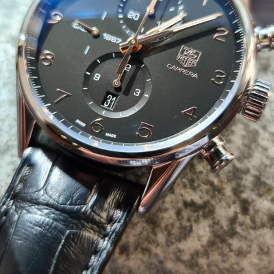 Швейцарские часы Tag Heuer Carrera Chronograph 43 mm