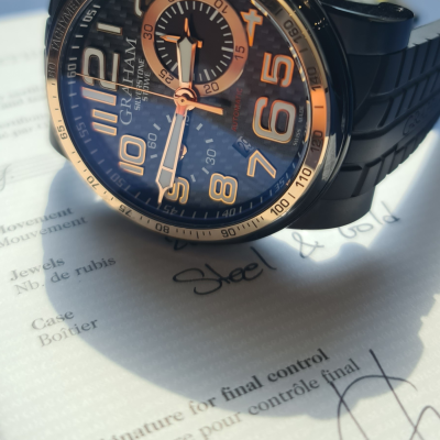 Швейцарские часы Graham Silverstone Stowe Racing 48 mm