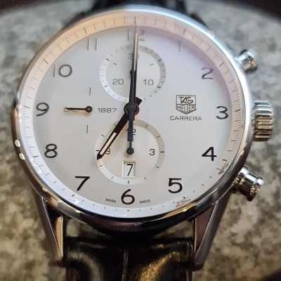 Швейцарские часы Tag Heuer Carrera Chronograph 43 mm