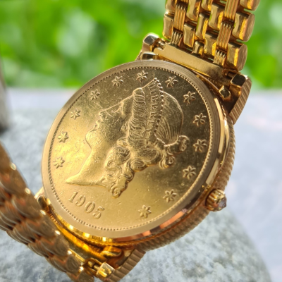 Швейцарские часы Corum Twenty Dollars Coin 37 mm