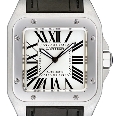 Швейцарские часы Cartier  Santos 100 Large