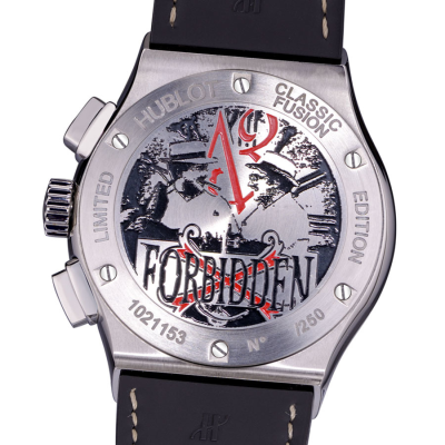 Швейцарские часы Hublot Classic Fusion Forbidden Automatic Chronograph Tobacco Dial